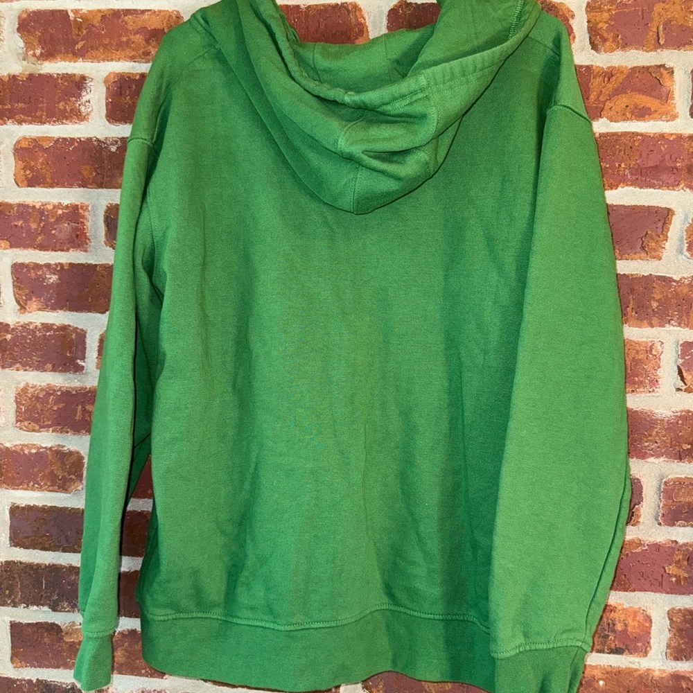 Ladies John Deere full zip green hoodie Large - Picture 5 of 7